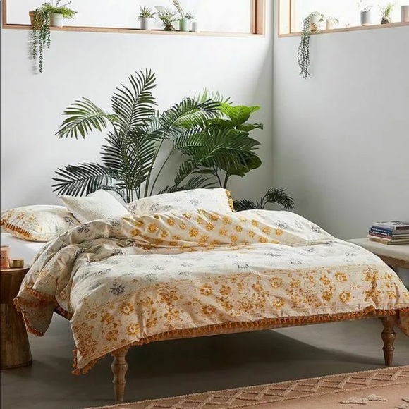 Kimana Rug Print Tassel Duvet Cover - Picture 2 of 3